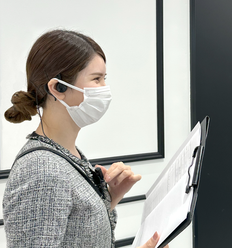 受付インタビュー